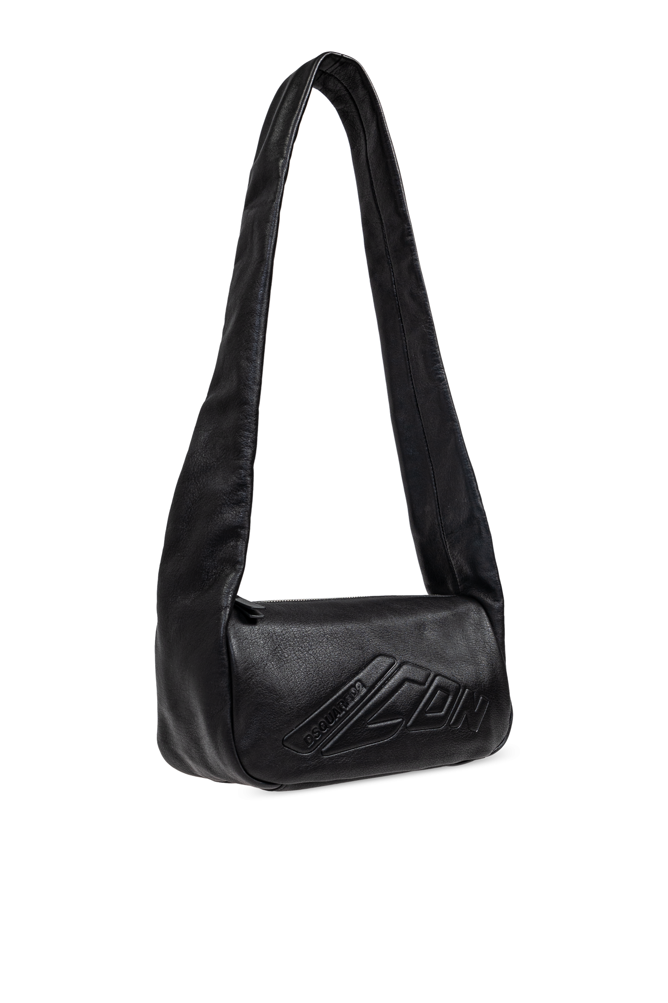 ショルダーバッグ・ポシェット Dsquared2 Shoulder Bag DSQUARED2 Gothic ロゴプレート レザーショルダーバッグ
